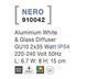 Вуличний світильник NERO Nova Luce 910042
