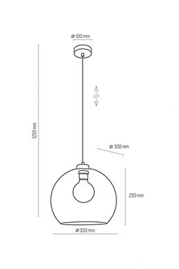 Люстра CUBUS 1 SK TK-Lighting 2765