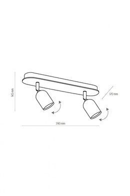 Спот TOP WOOD 2 BK TK-Lighting 3291
