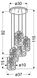 Люстра Candellux 35-57730 NOCTURNO