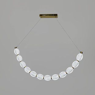 Люстра Linef MJ344-1000L AB+CL