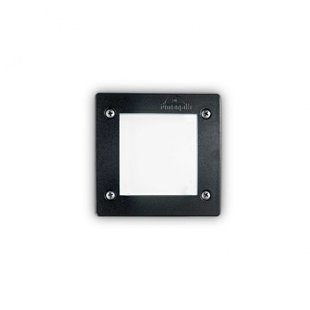 Вуличний вбудований світильник LETI FI1 SQUARE NERO Ideal Lux 096582