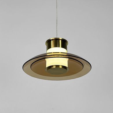 Люстра LineF AA458-220 GD+Amber