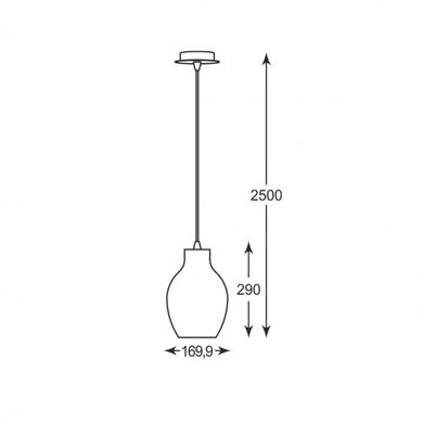 Люстра Zuma Line BRESSO P19066A-D18