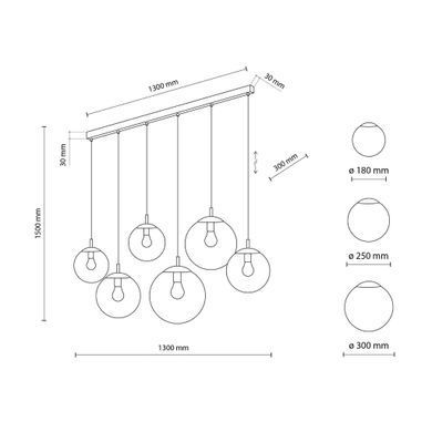 Люстра TK-Lighting Esme Mix 6 4797