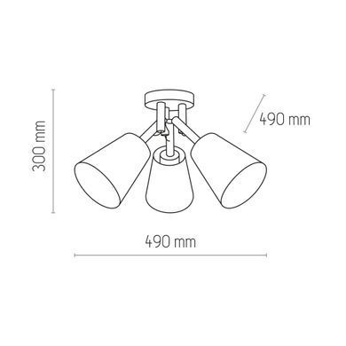 Люстра TK LIGHTING 574 VAIO NATURE