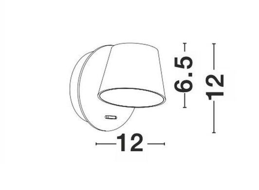 Бра Amadeo Nova Luce 8223601
