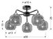 Люстра Candellux 35-67104 RAY