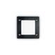 Уличный встраиваемый светильник LETI FI1 SQUARE NERO Ideal Lux 096582