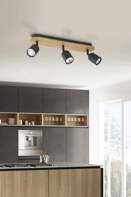 Спот TOP WOOD 3 BK TK-Lighting 3292