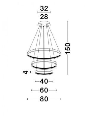 Люстра PRESTON Nova Luce 9862853