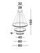 Люстра PRESTON Nova Luce 9862853