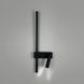 Настенный светильник Linef WB10/2 L BK+BK (левая)