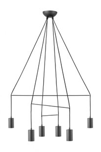 Люстра Nowodvorski IMBRIA black 6L 9677