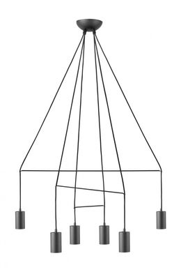 Люстра Nowodvorski IMBRIA black 6L 9677