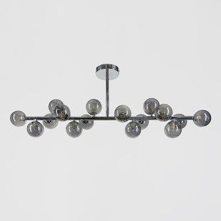 Люстра Linef MJ17L-1000 CH+GR
