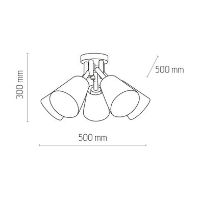 Люстра TK LIGHTING 575 VAIO NATURE