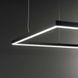 Люстра світлодіодна ORACLE SLIM SQ 70cm BK Ideal Lux 259185