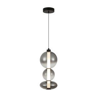 Люстра Italux PND-24352V-24W-BK-SG Sonte