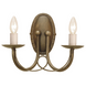 Бра ELSTEAD MN2 BLK/GOLD