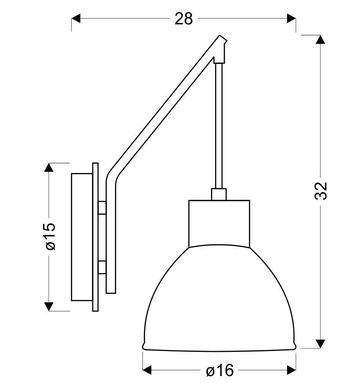 Бра Candellux 21-73495 VARIO