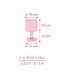 Настольная лампа Dalber Sweet Dreams Pink 62011S