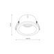 Точечный светильник TK LIGHTING 10578 OPTI