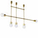 Люстра Pikart BRASS & GLASS 6279