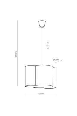 Люстра TK LIGHTING 6077 CLOUD