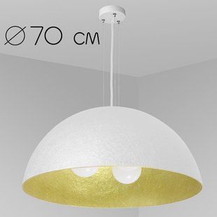 Люстра ALPS D70 WH/GO Imperium Light 07370.01.12