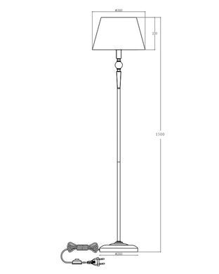 Торшер Edlin PL321168F-1 Natano