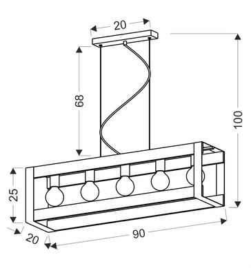 Люстра Candellux 35-79282 Varna