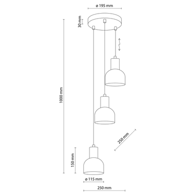 Люстра TK Lighting Cairo 4895