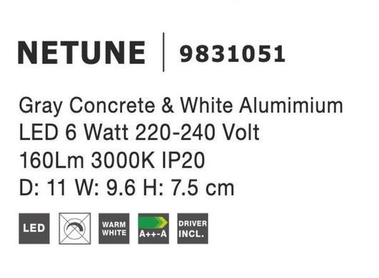 Настенный светильник NEPTUNE Nova Luce 9831051