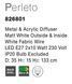 Люстра PERLETO Nova Luce 826801