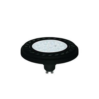 Лампа Nowodvorski 9343 REFLECTOR LED 9W, 3000K, GU10, ES111, ANGLE 30, LENS, BLACK CN