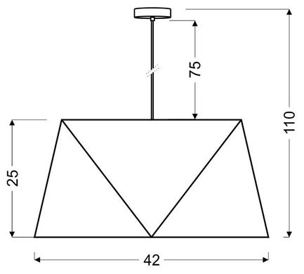 Люстра Candellux 31-03621 HEXAGEN