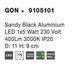Спот GON Nova Luce 9105101