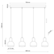 Люстра TK Lighting Cairo 4896