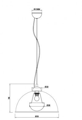 Люстра Zuma Line ANTENNE TS-071003P-BKGO