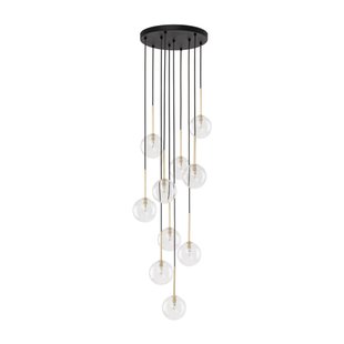 Люстра TK-Lighting 5944 Nilos Black/Gold