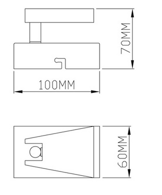 Бра Zuma Line SPAZIO CK99603A-1