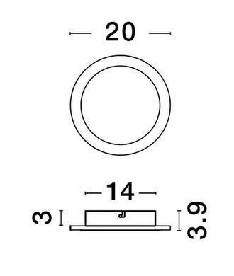 Настенный светильник CYRCLE Nova Luce 9248161