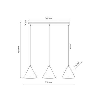 Люстра TK Lighting 10011 CONO