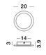 Настенный светильник CYRCLE Nova Luce 9248161