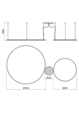 Люстра Redo 01-1922-TRIAC Orbit