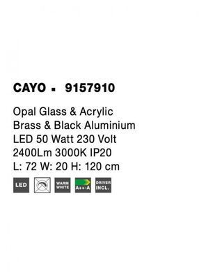 Люстра CAYO Nova Luce 9157910
