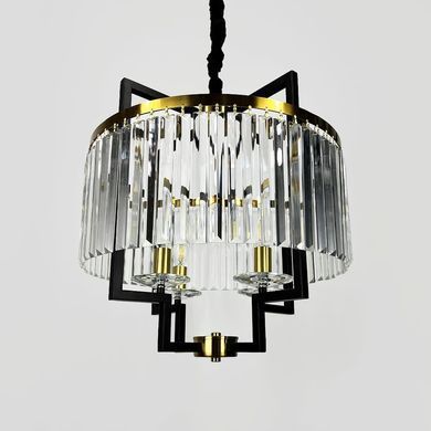 Люстра Linef MJ348-500 BK+CL