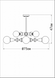 Люстра Pikart DOME CHANDELIER V8 HORIZONTAL 5990-2