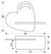 Настенный светильник Candellux 21-84576 HEART